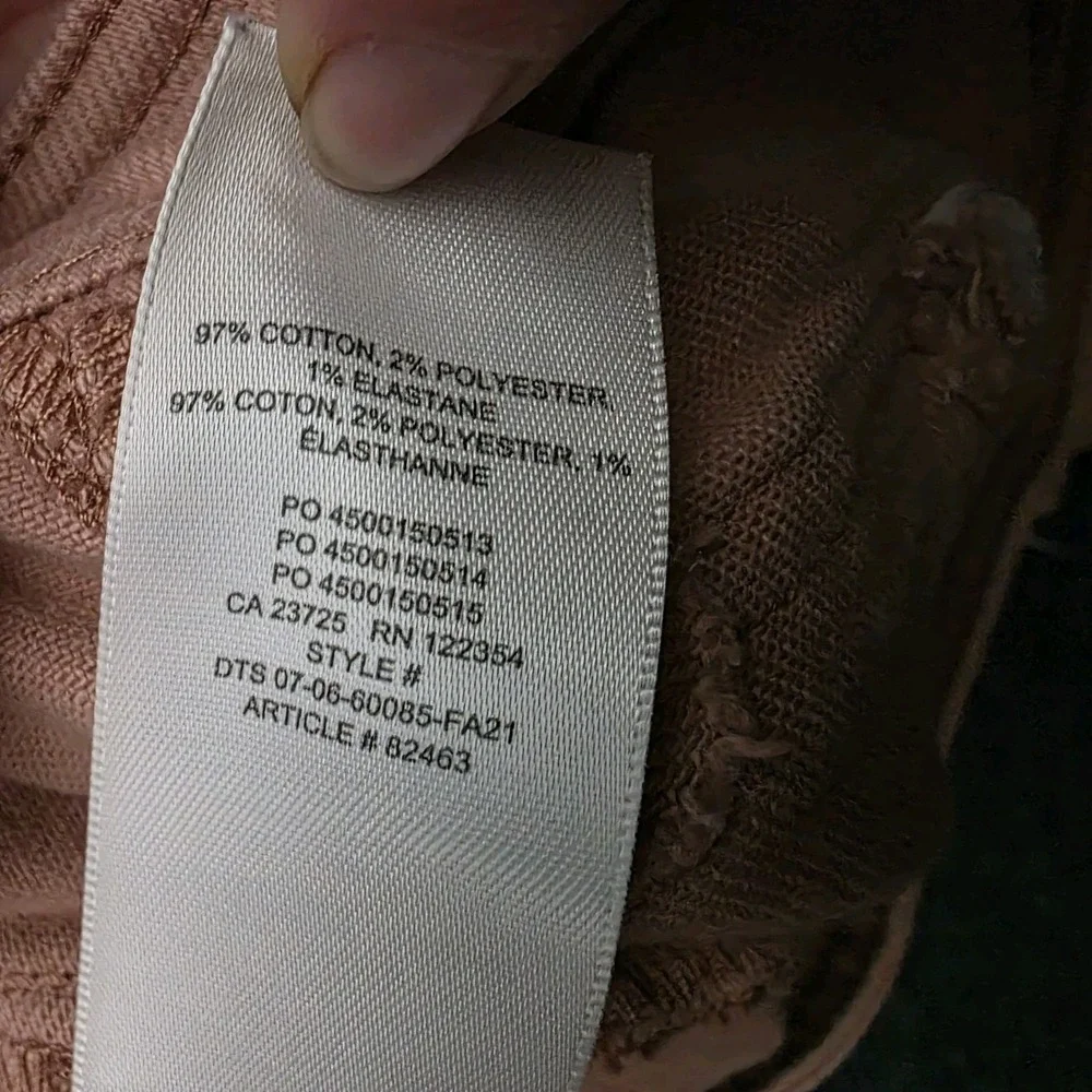 Aritzia Wilfred Free Womens Size 2‎ Pink Utility High Rise Wide Leg Modern Pants
